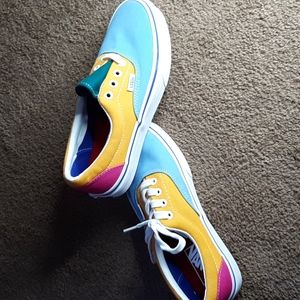 Vans Era multicolored shoes men's us 5.5, women's 7